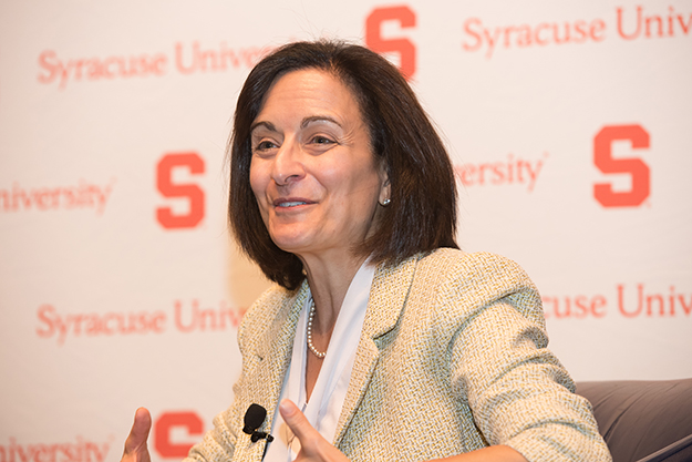 Dean Teresa Dahlberg, Syracuse University College of Engineering and Computer Science