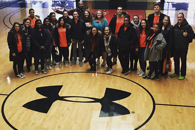 2017 Immersion Week students visit Under Armour
