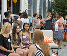 Students at a Send-off Event